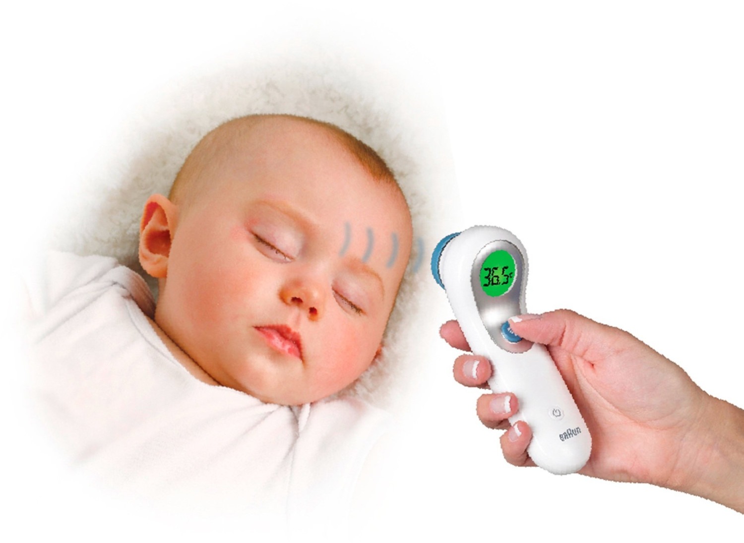 Thermometer mit Nachtlicht