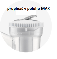 Modus für größere Partikel